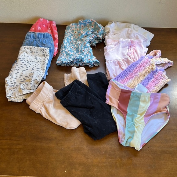 Matching Sets 11 Piece Little Girls Play Clothes Bundle Size 2t